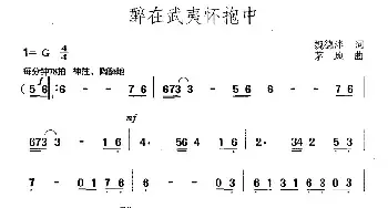 醉在武夷怀抱中_民歌简谱_词曲:魏德泮 茅地