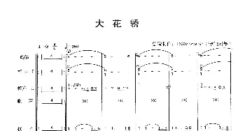 大花轿_歌曲简谱_词曲: