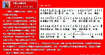 中国人崇尚发展_歌曲简谱_词曲:胡金海 羊鸣