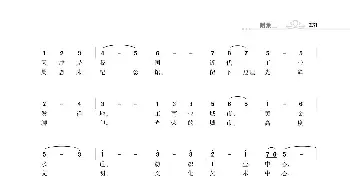 赞颂34个省份组歌：高歌天津_歌曲简谱_词曲:朱国鑫 朱国鑫