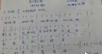 东兴新貌_歌曲简谱_词曲:长治民歌 陈鹏伟记谱