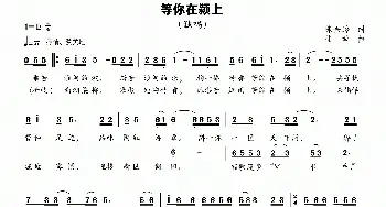 等你在颍上_歌曲简谱_词曲:陈兴玲 陆城