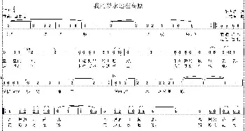 我的梦永远在高原_歌曲简谱_词曲:罗方勇 韦龙东