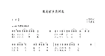 我的家乡是河北_歌曲简谱_词曲:刘勤炼 朝乐蒙