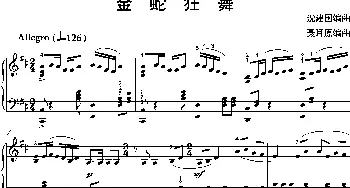 金蛇狂舞_歌曲简谱_词曲: 沈建国编曲