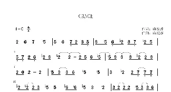 CANON_歌曲简谱_词曲:麻枝准 麻枝准