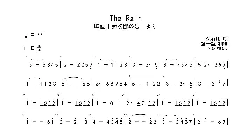 The Rain | Eb→E→D简谱_歌曲简谱_词曲: 久石让
