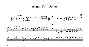 Angel Fall Down_歌曲简谱_词曲: Aiobahn