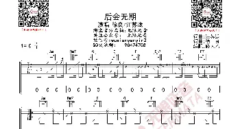 徐良 汪苏泷 后会无期 吉他谱_歌曲简谱_词曲: