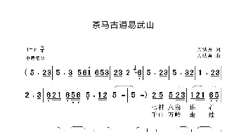 茶马古道易武山_歌曲简谱_词曲:刀洪勇 刀洪勇