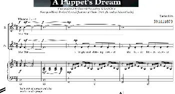 A Puppet's Dream合唱谱_歌曲简谱_词曲: