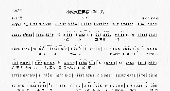 [上党梆子]小奴家正青春年刚二八_歌曲简谱_词曲: