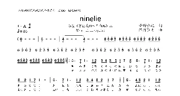 [日]ninelie_歌曲简谱_词曲:泽野弘之 泽野弘之