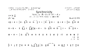 [日]Synchronicity_歌曲简谱_词曲:梶浦由記 梶浦由記