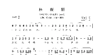 民族声乐考级歌曲：枉凝眉_歌曲简谱_词曲:曹雪芹 王立平