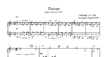 【Irurian钢琴版】Euterpe 钢琴谱_歌曲简谱_词曲: EGOIST