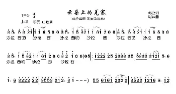 云朵上的羌寨_歌曲简谱_词曲:毛豆 绍兵