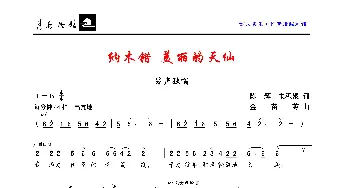 纳木错，美丽的天仙_歌曲简谱_词曲:陈,辉、朱积聚 金苗苓