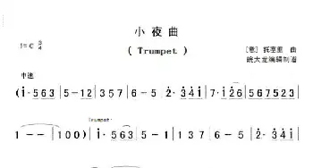 小夜曲_歌曲简谱_词曲: 托塞里