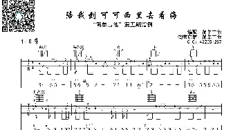 陪我到可可西里去看海_歌曲简谱_词曲: