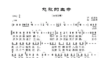 怒放的生命_歌谱投稿_词曲:汪峰 汪峰