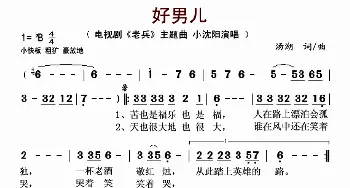 好男儿_歌谱投稿_词曲:汤潮 汤潮