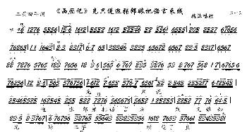 《西厢记》先只说迎张郎娘把前言来践_歌谱投稿_词曲: