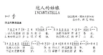 迷人的姑娘_歌谱投稿_词曲: