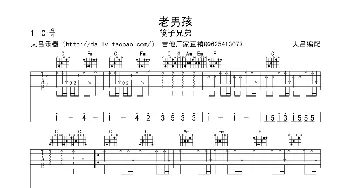 老男孩_歌谱投稿_词曲: