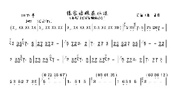 傣家姑娘在水边_歌谱投稿_词曲: