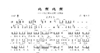 北京北京_歌谱投稿_词曲:汪峰 汪峰