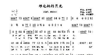 维也纳的月光_歌谱投稿_词曲:胡伊弦 杨竣杰