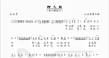 阿凡提_歌谱投稿_词曲: