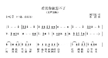 看见你就忘不了_通俗唱法乐谱_词曲: