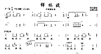 46祥林嫂_美声唱法乐谱_词曲:邵永强 尚德义