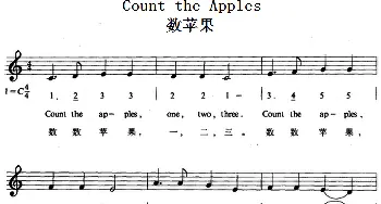 Count the Apples_外国歌谱_词曲: