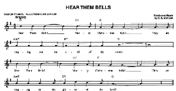 HEAR THEM BELLS_外国歌谱_词曲: