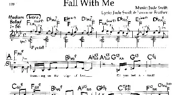 Fall With Me_外国歌谱_词曲: