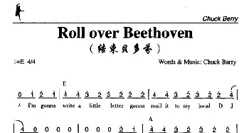 Roll over Beethoven_外国歌谱_词曲: