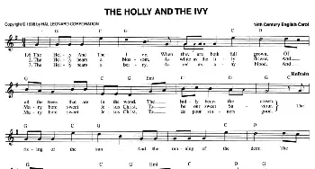 THE HOLLY AND THE IVY_外国歌谱_词曲: