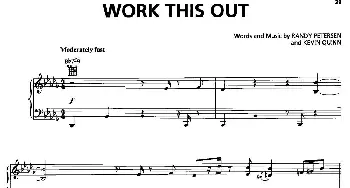 Work This Out(美国)_外国歌谱_词曲: