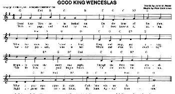 GOOD KING WENCESLAS_外国歌谱_词曲: