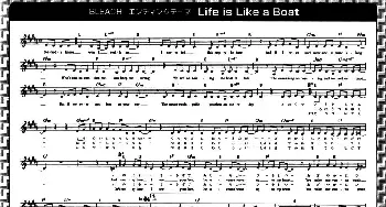 life is like a boat_外国歌谱_词曲: