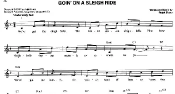 GOIN' ON A SLEIGH RIDE_外国歌谱_词曲: