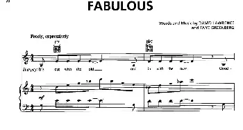 Fabulous(美国)_外国歌谱_词曲: