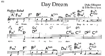 Day Dream_外国歌谱_词曲: