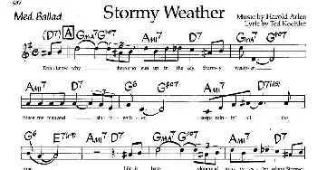 Stormy Weather_外国歌谱_词曲: