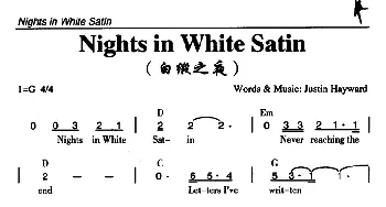 Nights in White Satin_外国歌谱_词曲: