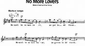 蓝调音乐：No More Lovers_外国歌谱_词曲: