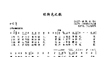 ​48明斯克之歌(俄罗斯)_外国歌谱_词曲:伊·潘凯维奇 乌·阿罗甫尼卡夫